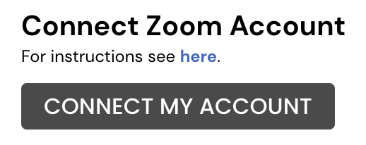 Connect Zoom